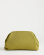 Topshop Golde medium clutch bag in green