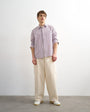 Topman baggy fit trousers with side pockets in cream