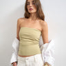 Bandeau Topshop kaki