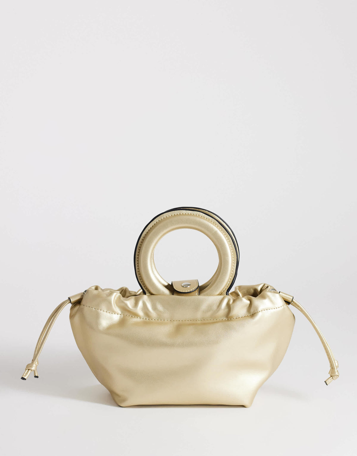 Topshop Grette grab bag in gold