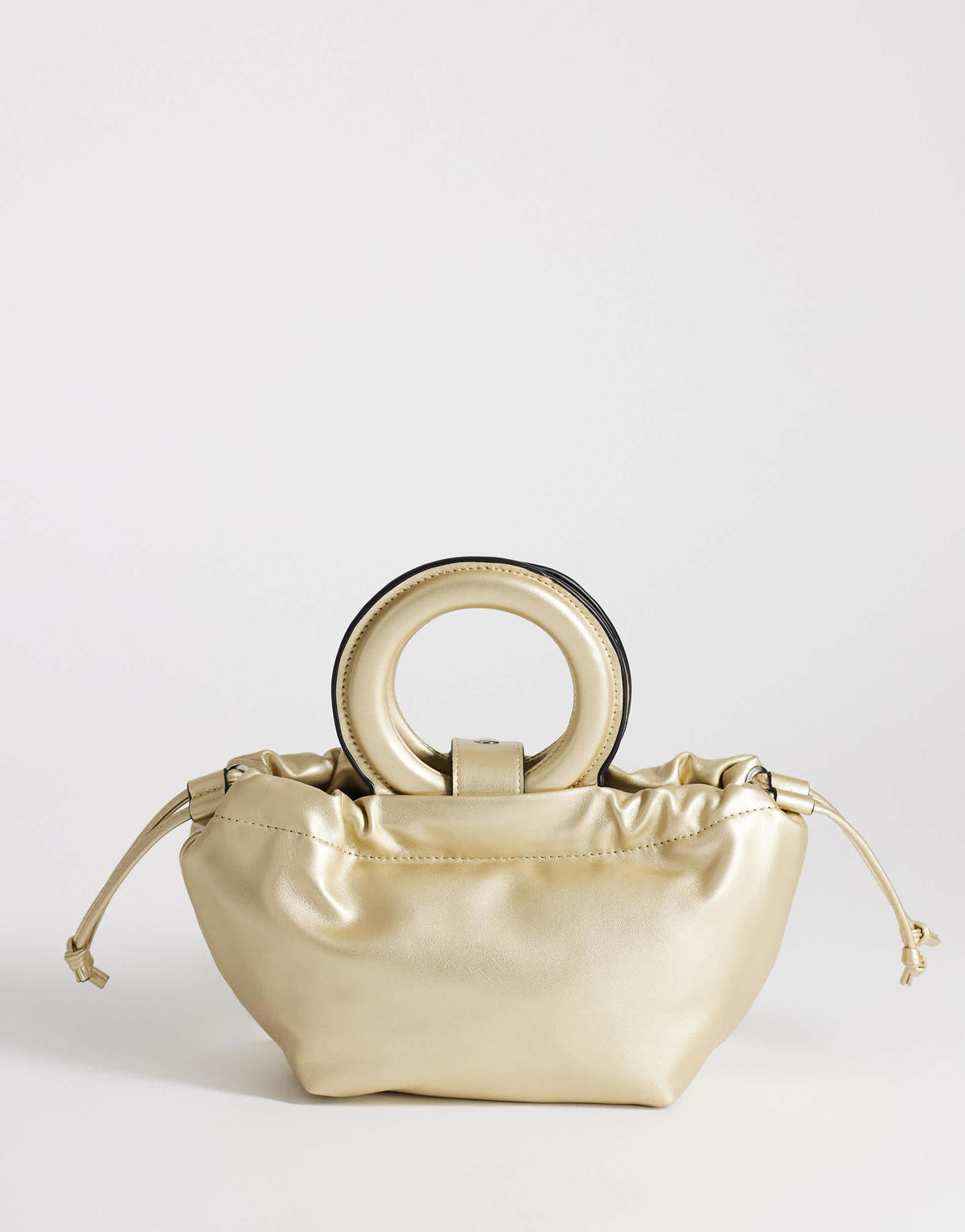 Topshop Grette grab bag in gold