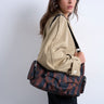 Topshop Cheryl large nylon crossbody bag in leopard