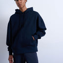Sweat à capuche oversize épais Topman bleu marine