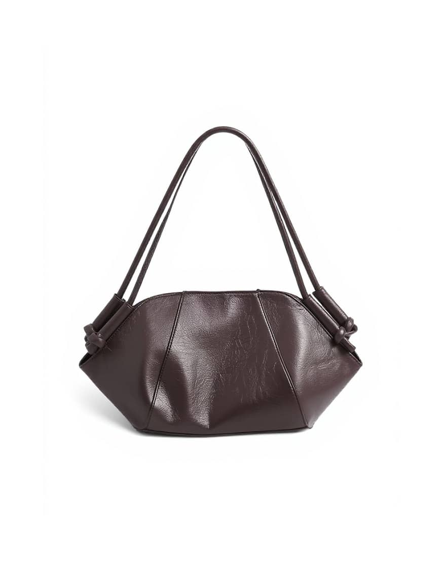 Topshop Sofia medium shoulder bag in chocolate