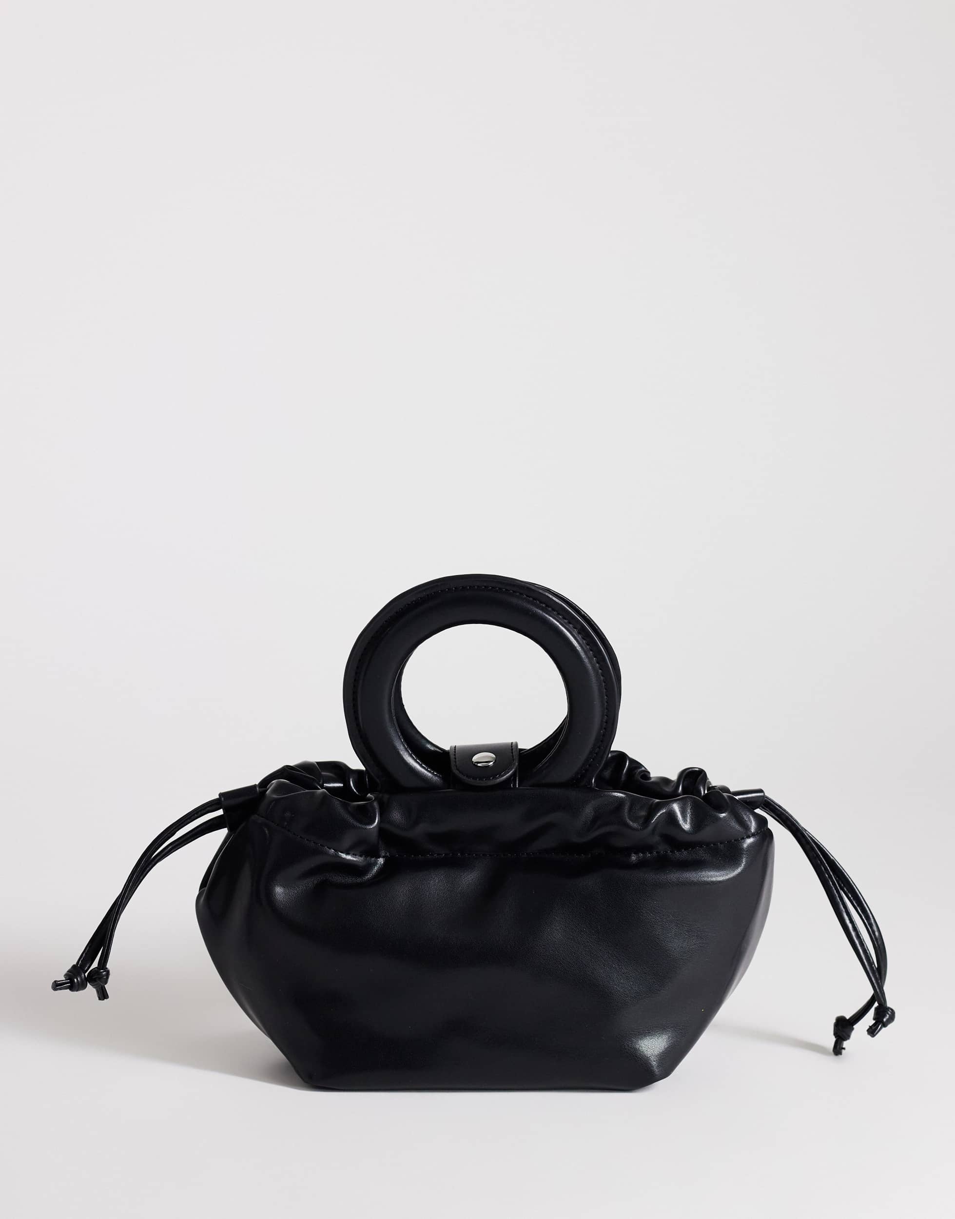 Topshop Grette grab bag in black