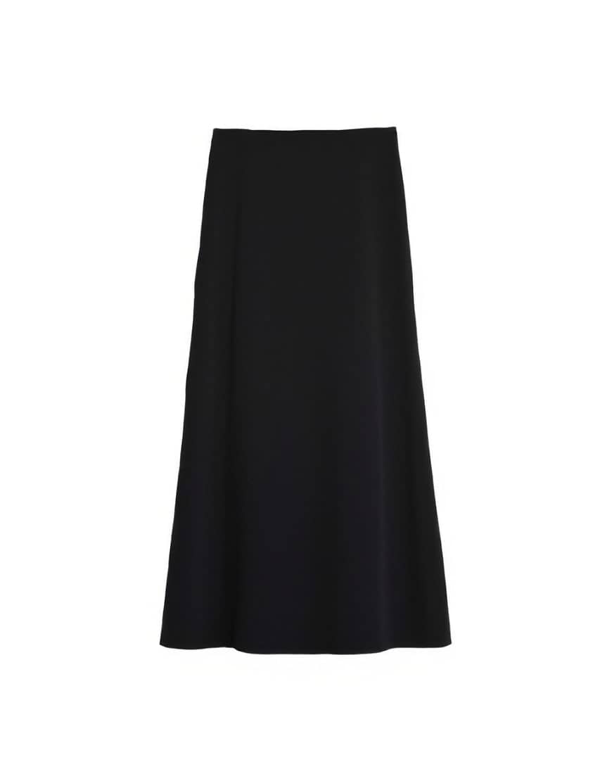 Topshop super soft cupro bias midi skirt in charcoal