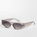 Topshop Mykonos cat eye sunglasses in grey