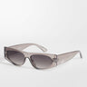 Topshop Mykonos Cat-Eye-Sonnenbrille in Grau