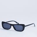 Topshop Crete cat eye sunglasses in black