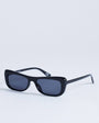 Topshop Crete cat eye sunglasses in black