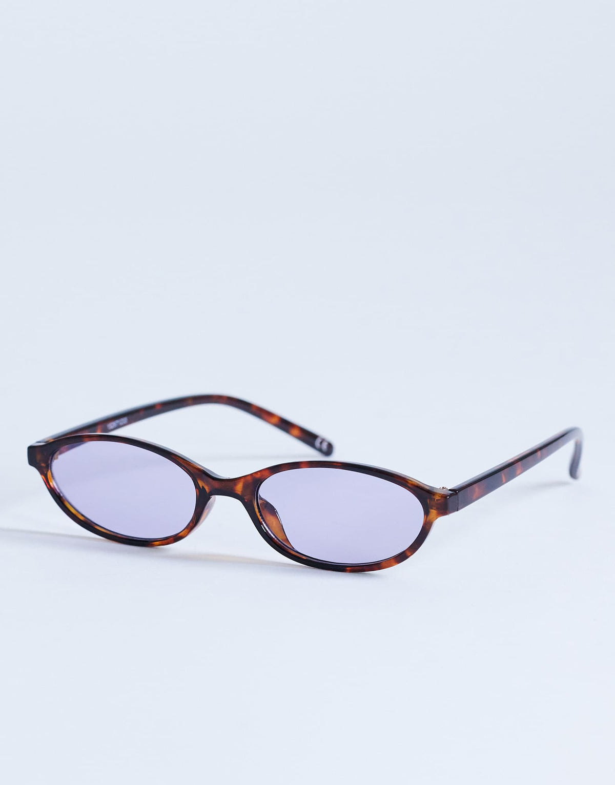 Topshop Lanzarote oval sunglasses in tortoise