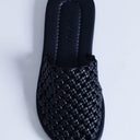 Topshop Bibi woven mule in black