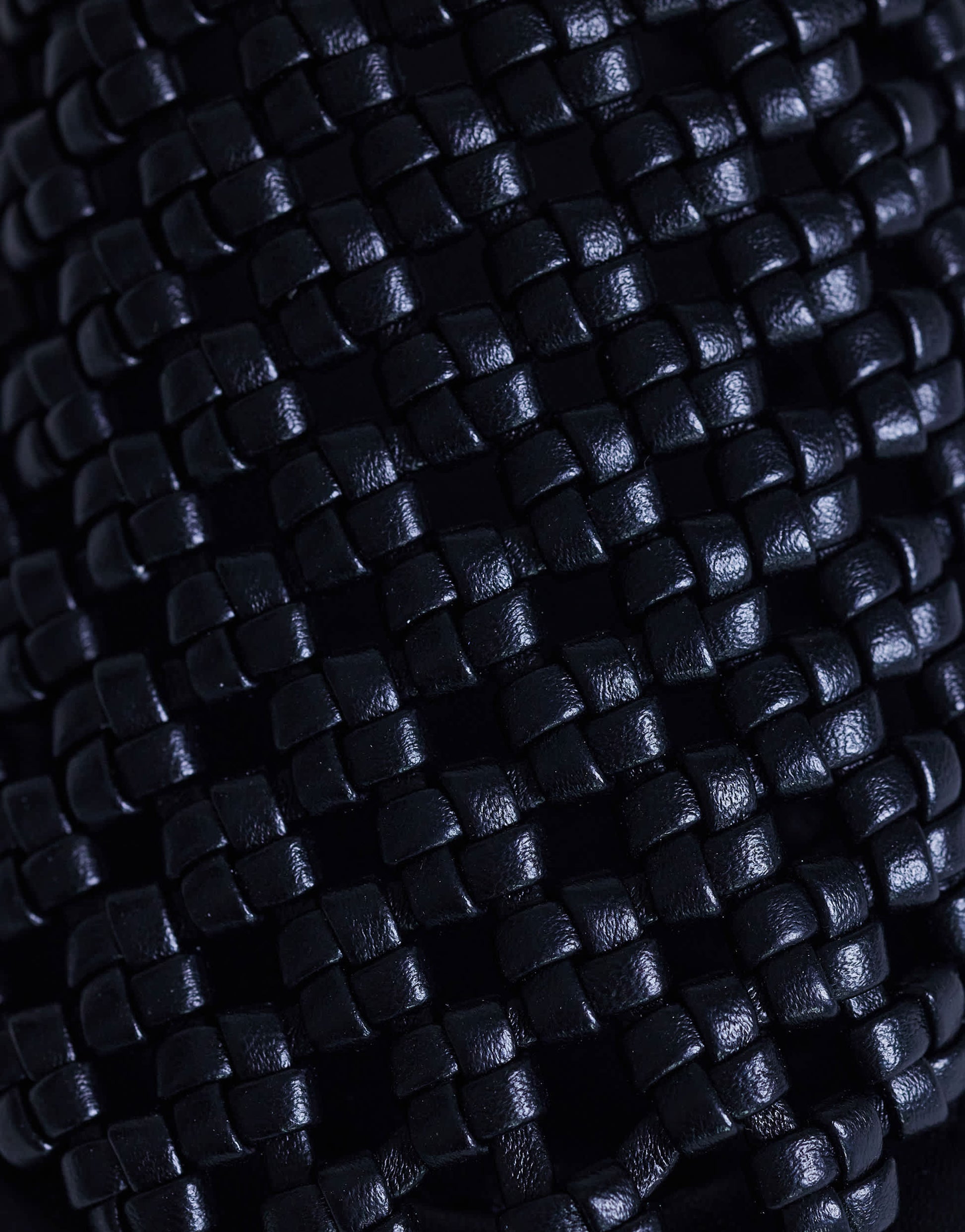 Topshop Bibi woven mule in black