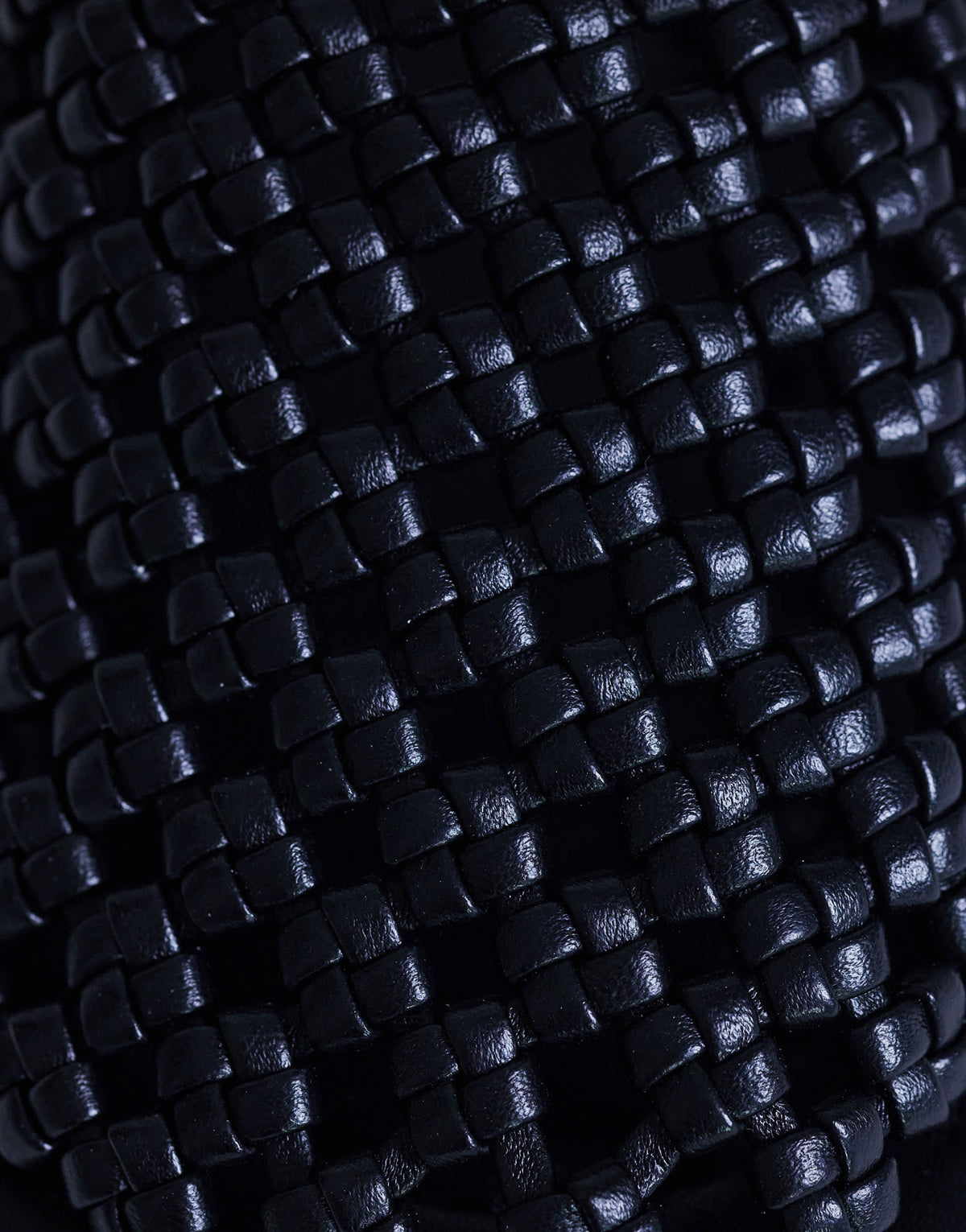 Topshop Bibi woven mule in black