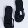 Topshop Sandra flache Sandalen Pantoletten in Schwarz