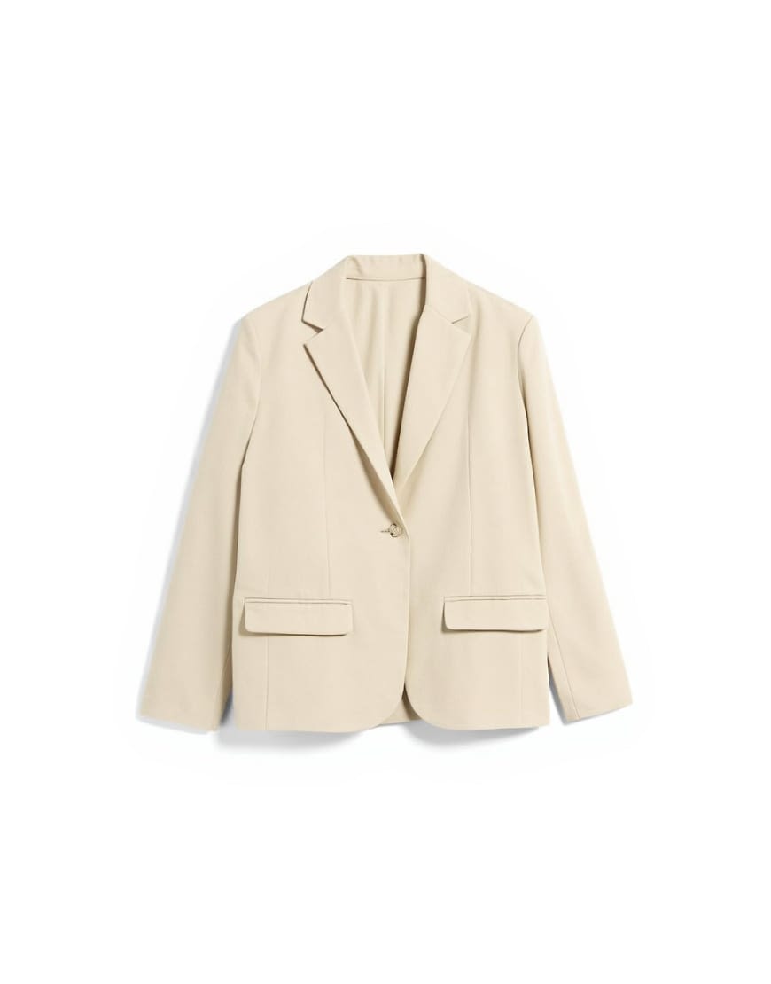 Topshop co ord slouchy chuck on blazer in stone