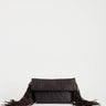 Topshop Tasche mit Troddelwebmuster in Schokoladenbraun