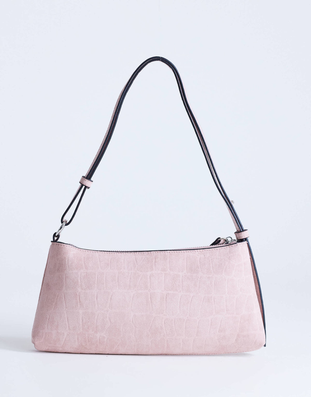 Topshop Sydney pocket shoulder bag in dusty pink