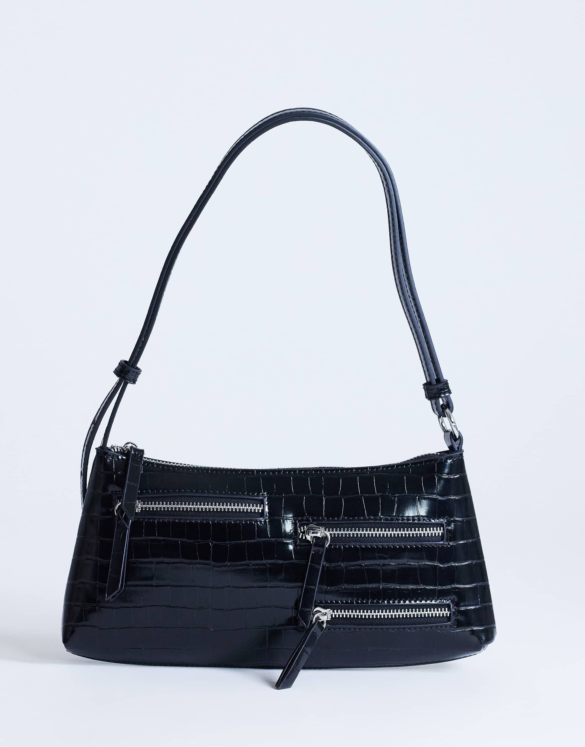 Sac à bandoulière Topshop Sydney noir à poches