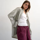 Topshop nylon runner short with insert ties