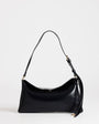Topshop Annabel small shoulder bag in black