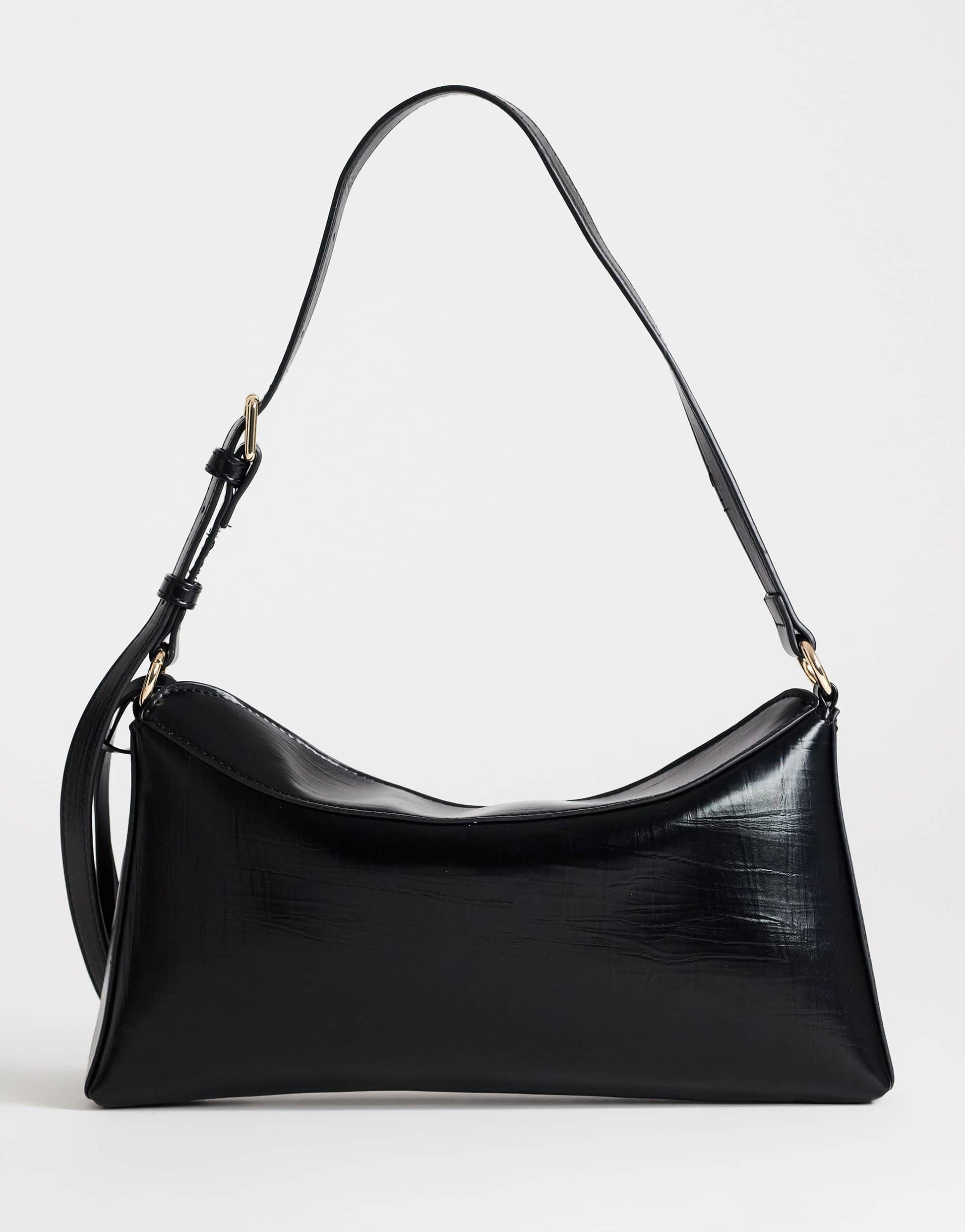 Topshop Annabel shoulder bag in black