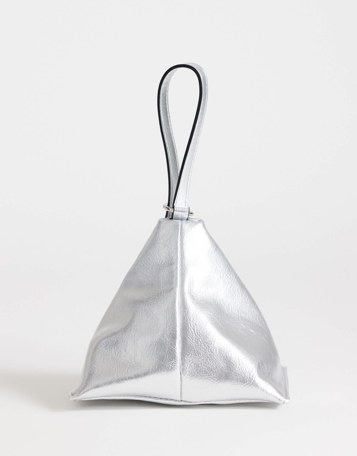 Topshop Arthur small multi wear bag in silver