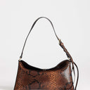 Topshop Annabel small shoulder bag in snake