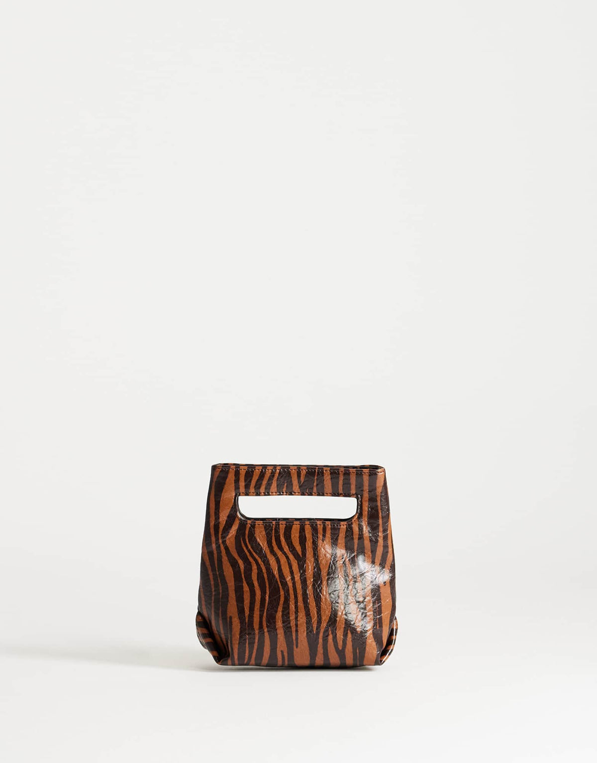 Topshop Stella small grab bag in tiger