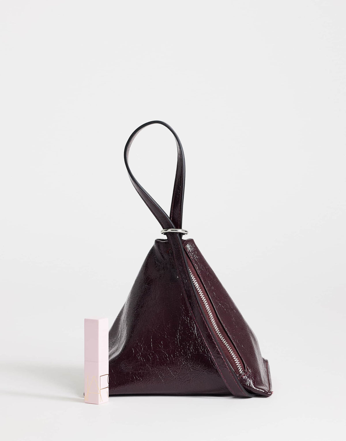 Topshop Arthur small multi wear bag in burgundy