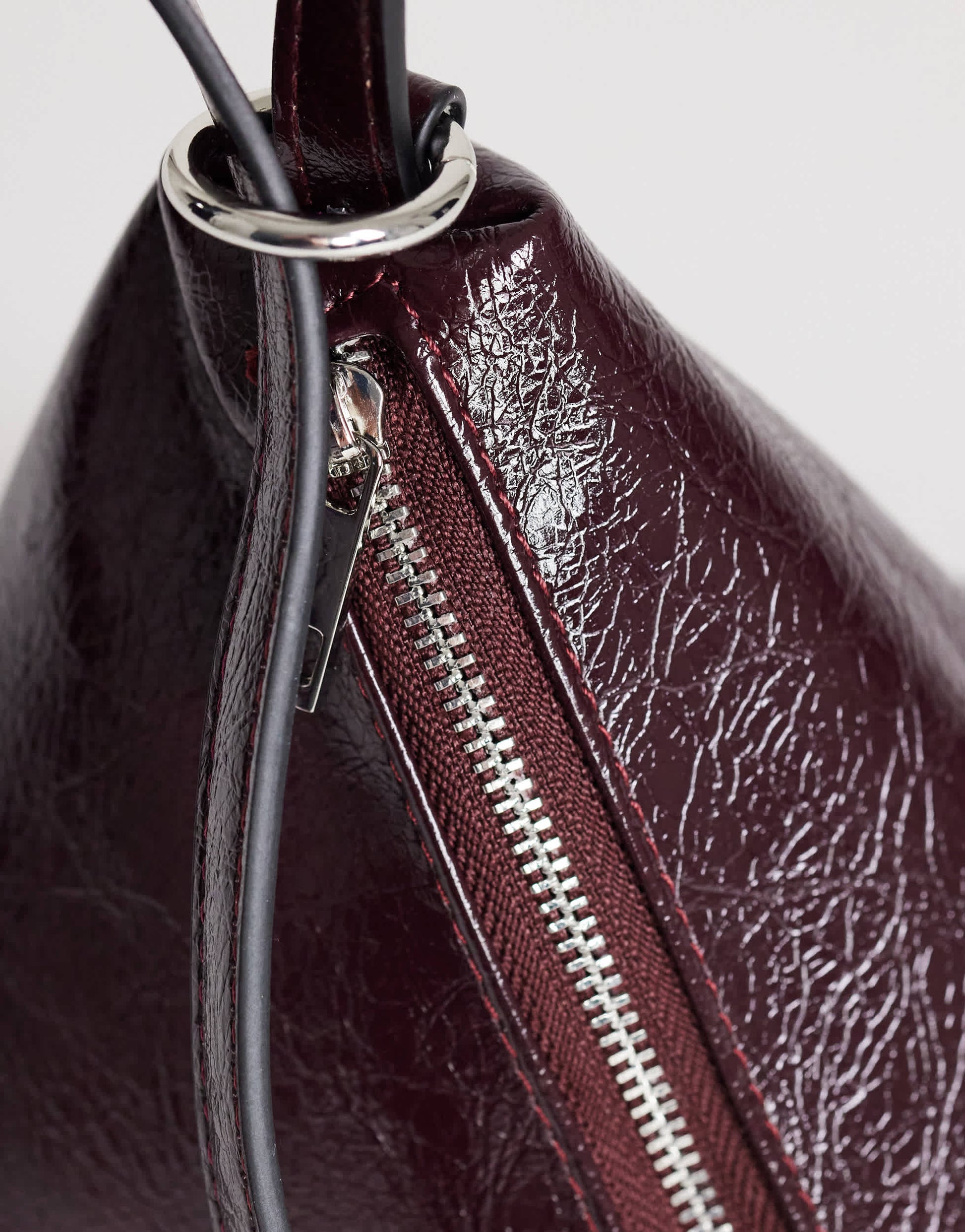 Topshop Arthur multi wear bag in burgundy