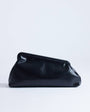 Topshop Anna medium angular clutch bag in black