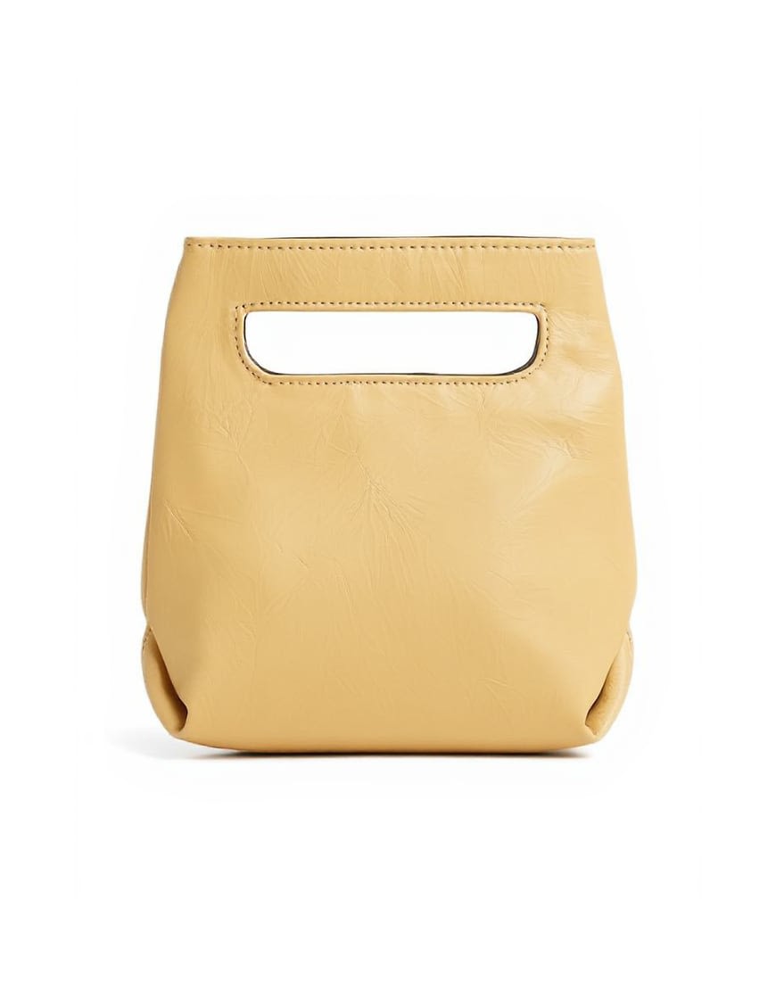 Topshop Stella small grab bag in buttermilk