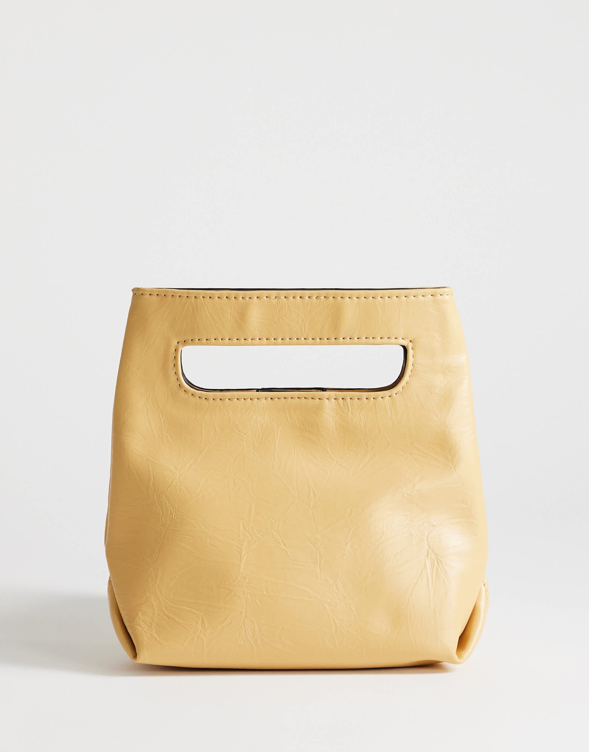 Topshop Stella small grab bag in buttermilk