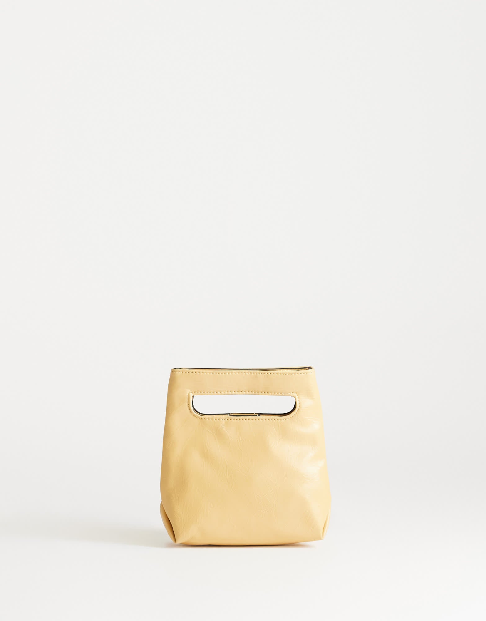 Topshop Stella small grab bag in buttermilk
