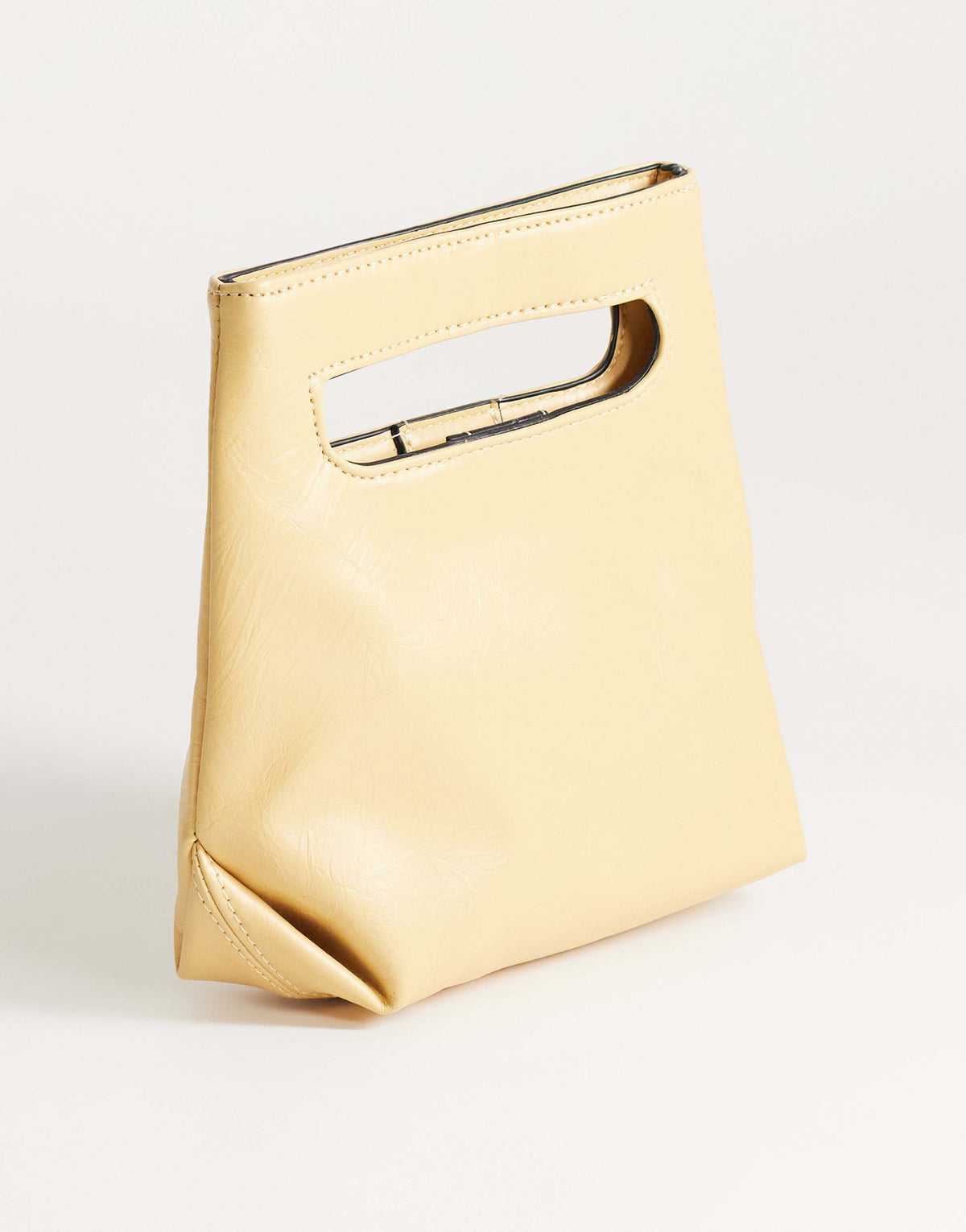 Topshop Stella small grab bag in buttermilk