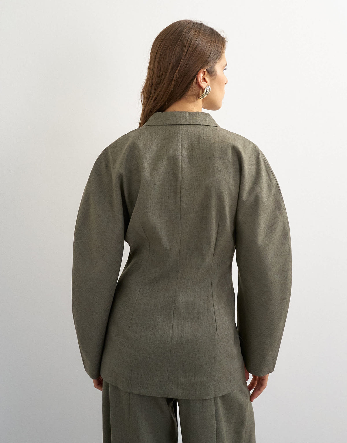 Topshop co ord ovoid sleeve soft silhouette blazer