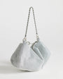 Topshop Ginny small diamante grab bag in silver