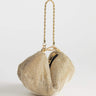 Topshop Ginny diamante grab bag in gold