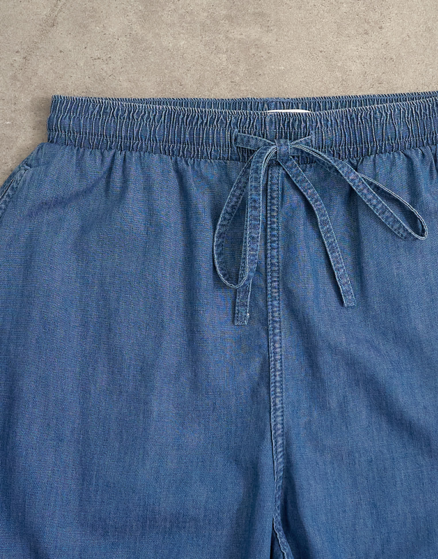 Topshop balloon jean in vintage blue