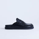 Topshop Addie loafer mule in black