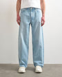 Topman rigid baggy jean in light wash