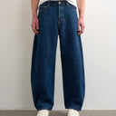 Topman Rigid Barrel Jeans im Dark Wash