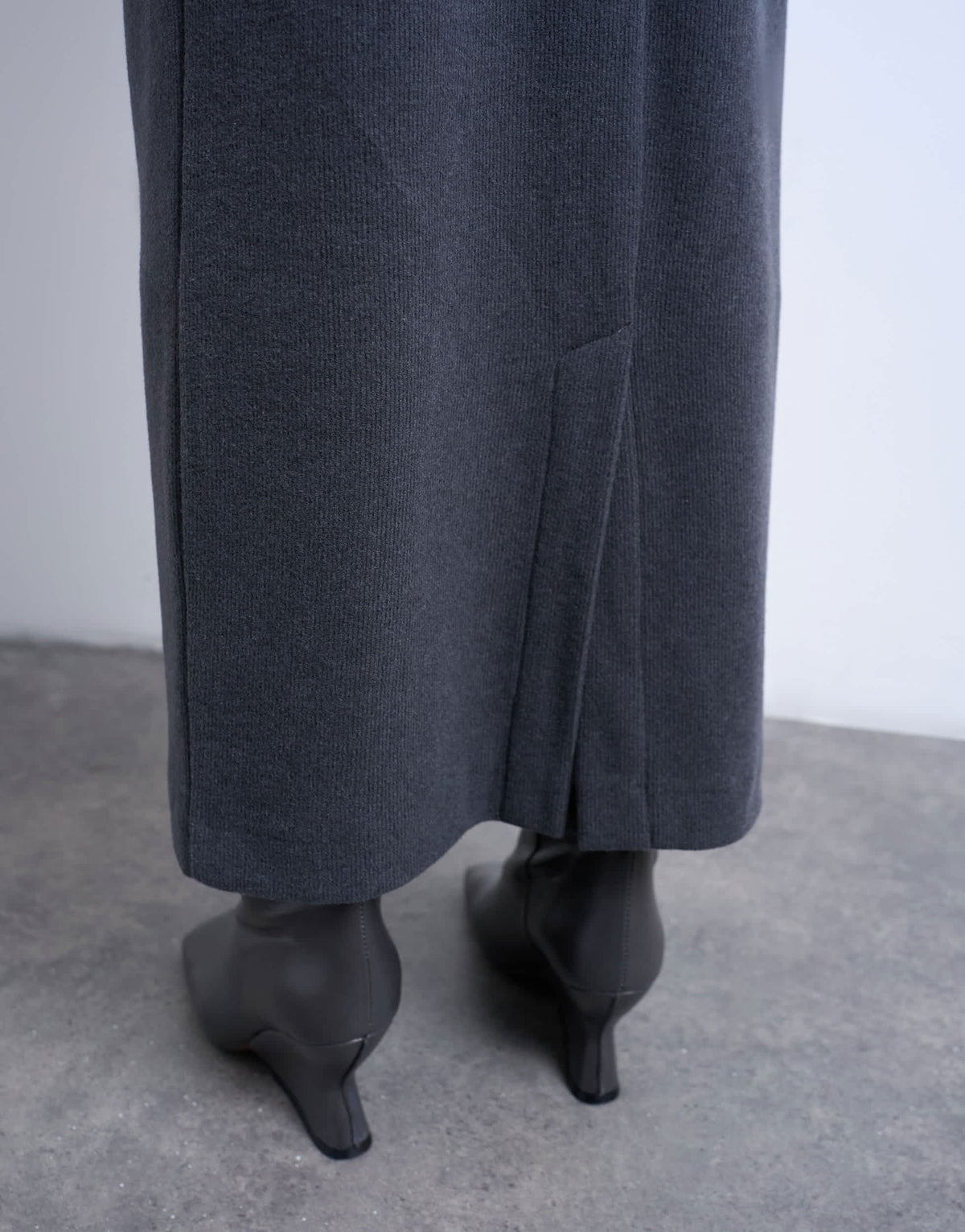 Topshop soft touch pencil skirt co-ord in charcoal grey