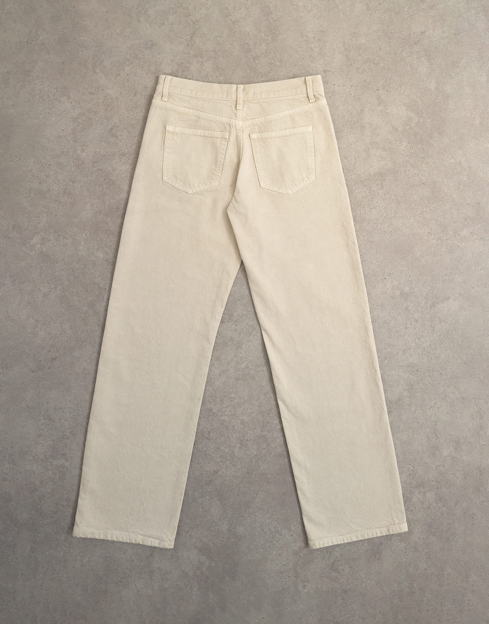Topshop Ember low rise straight jean in oat
