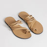 Sandales Topshop Maeve à brides et entre-doigts couleur camel