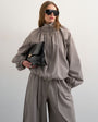 Topshop co ord lightweight anorak jacket in grey