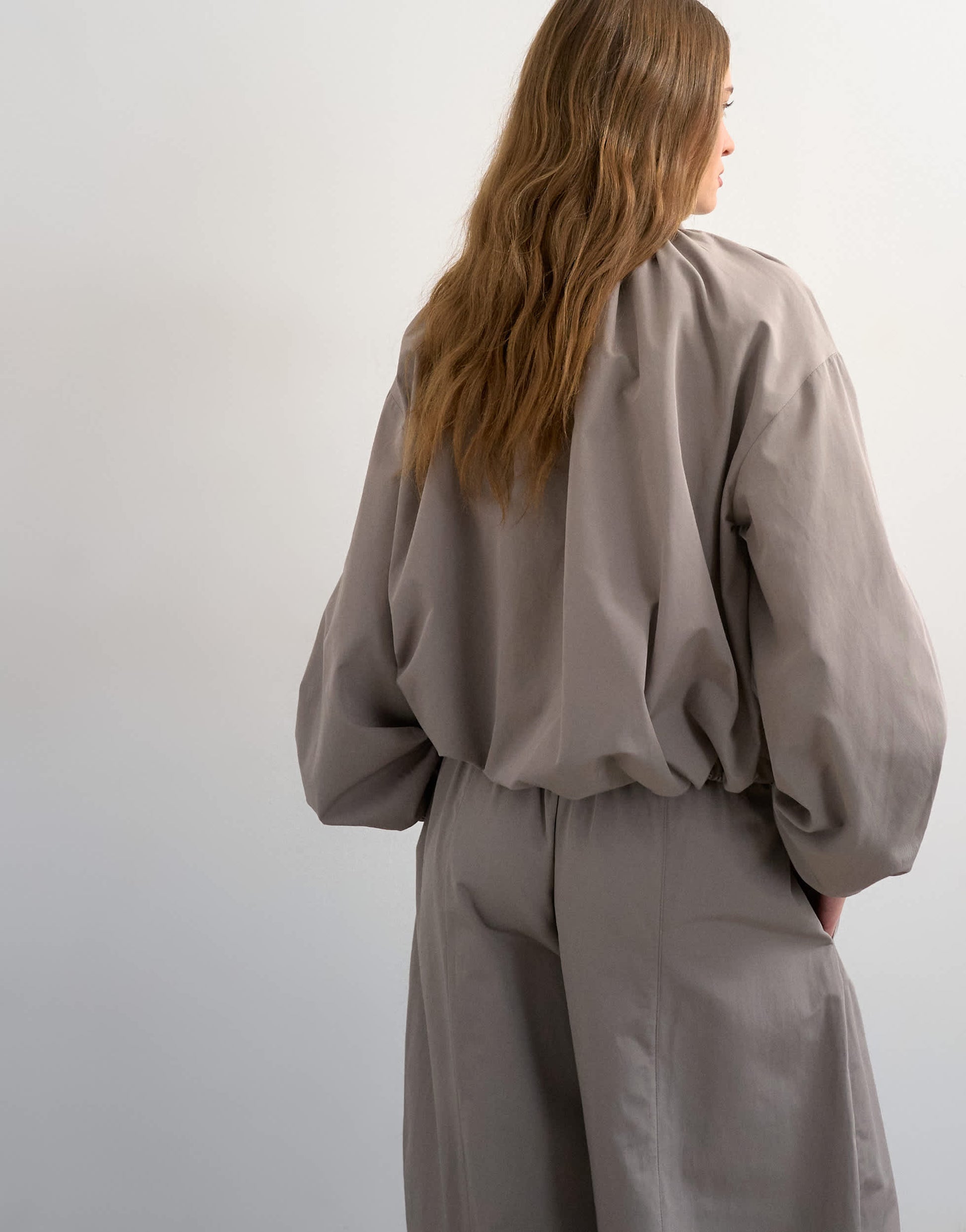 Topshop co ord lightweight anorak jacket in grey