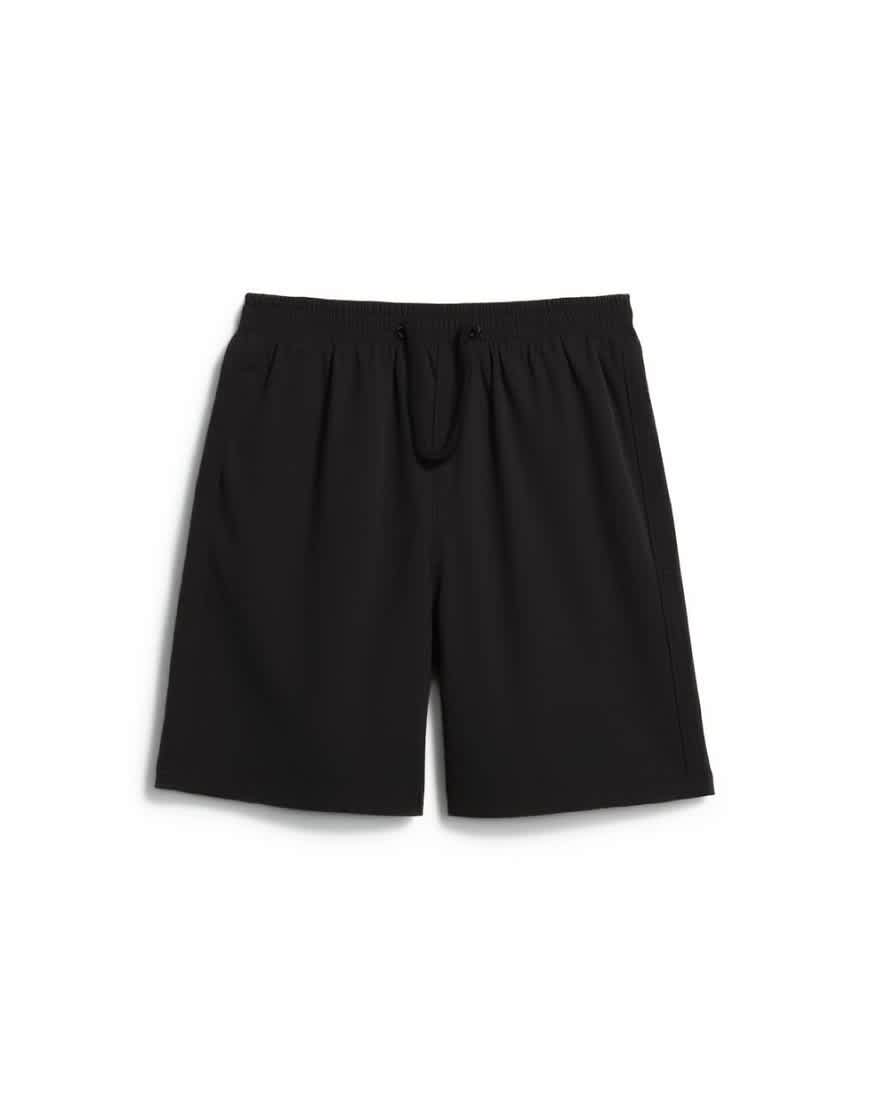 Topman micro fit short in black