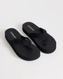 Topshop Molly toe thong sandal in black
